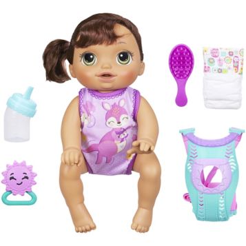 Fingerhut - Hasbro 13 Baby Alive Baby All Gone Hispanic