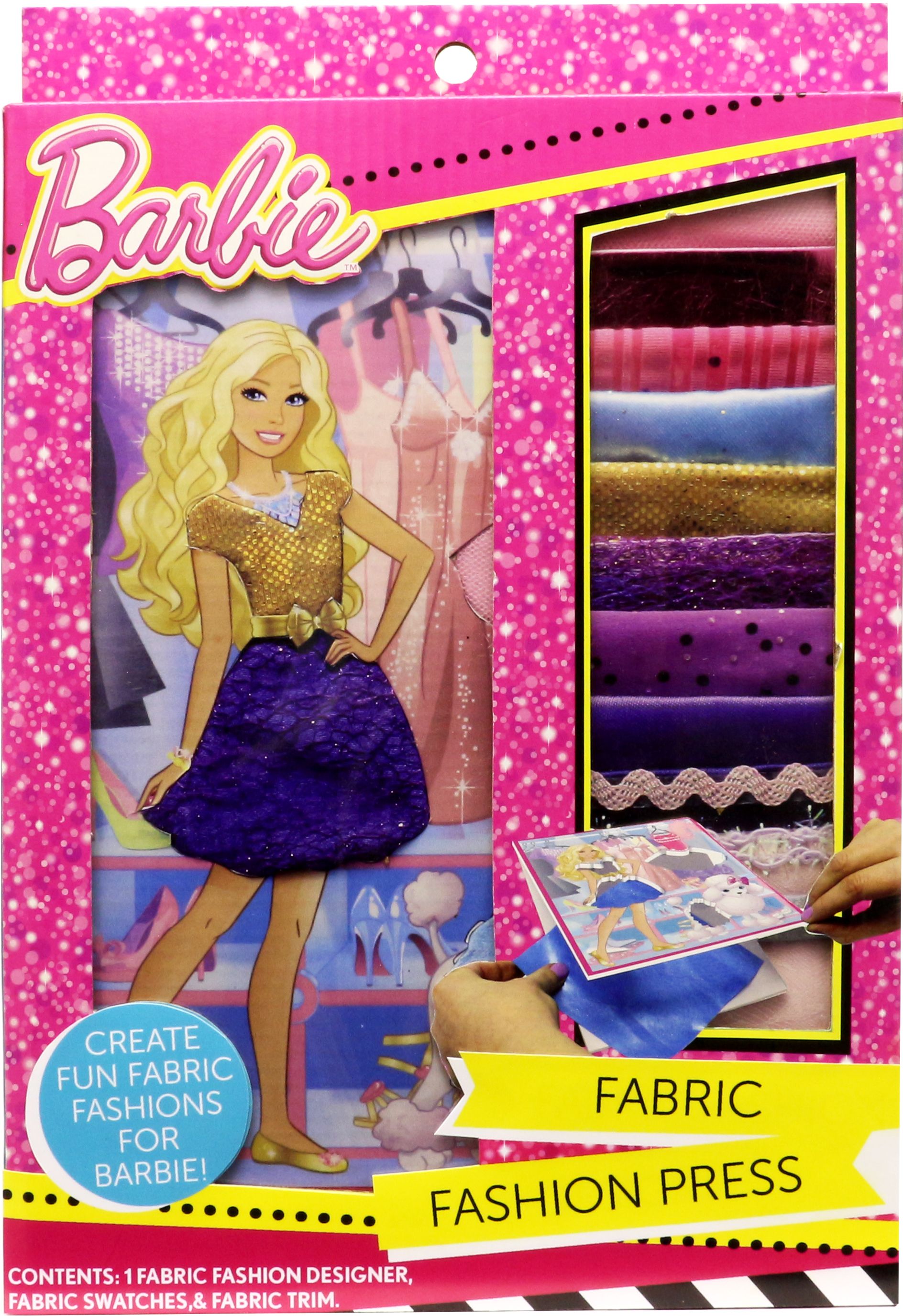 Fingerhut - Mattel Barbie Fabric Fashion Press