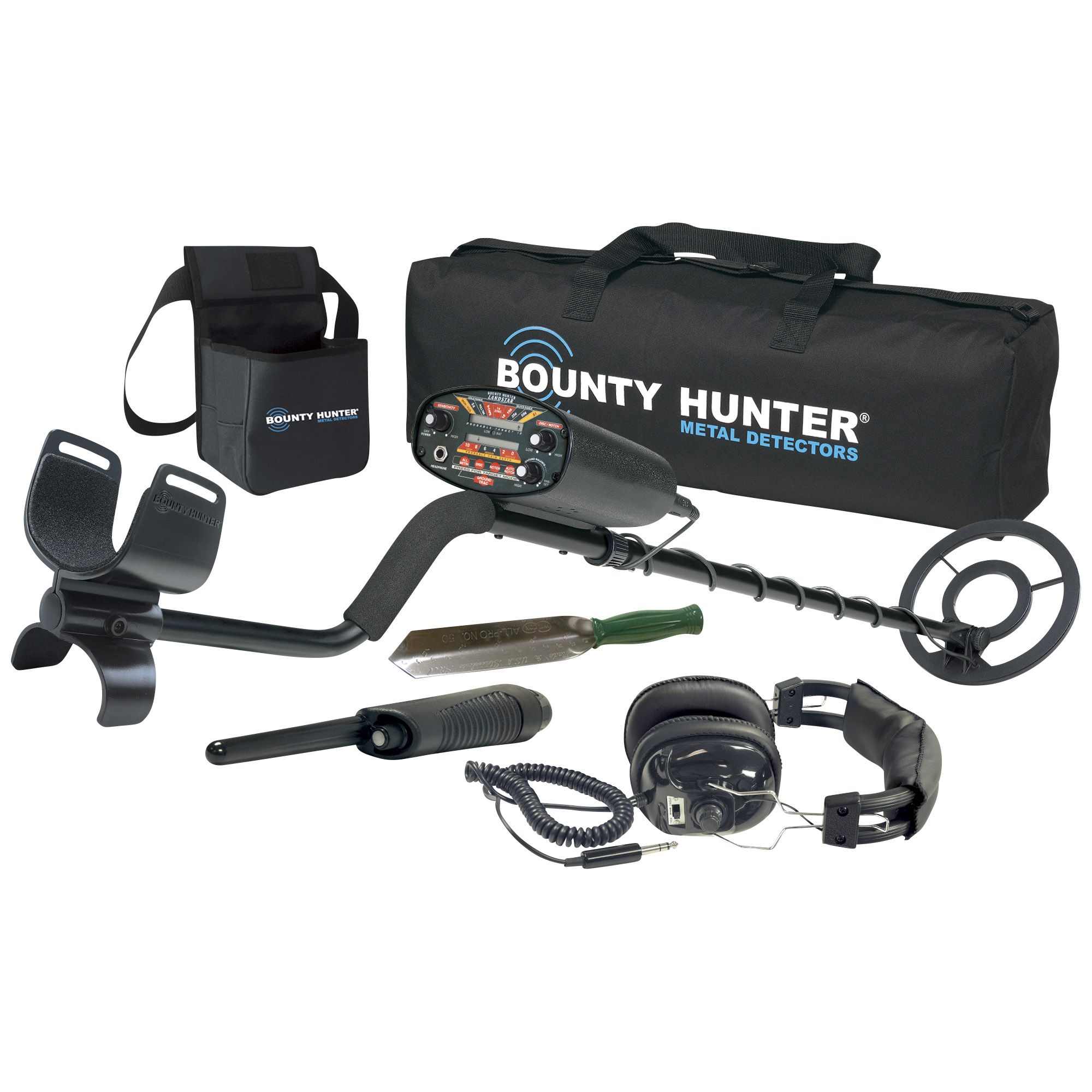 Fingerhut - Bounty Hunter Landstar Metal Detector Kit