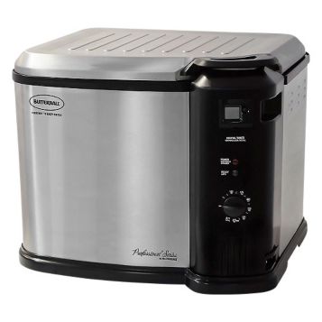 Keyoumi 3.2 Liter Indoor Turkey Deep Fryer with Timer Keyoumi