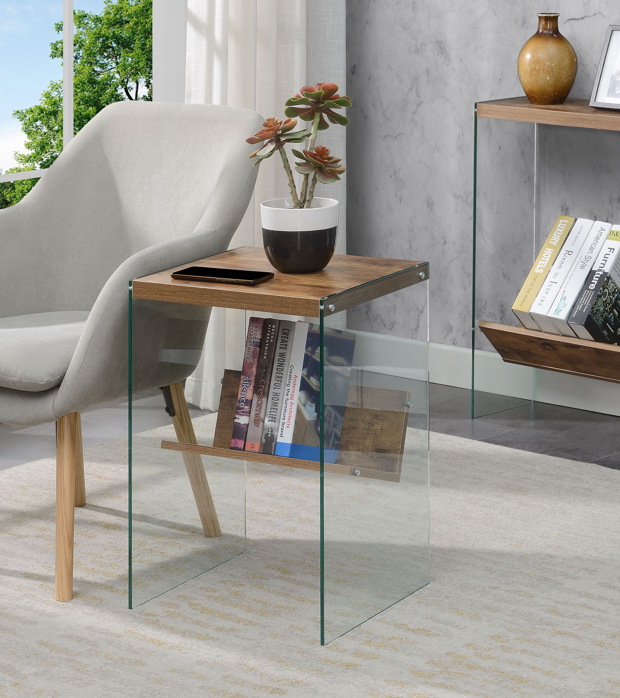 Convenience concepts soho on sale end table