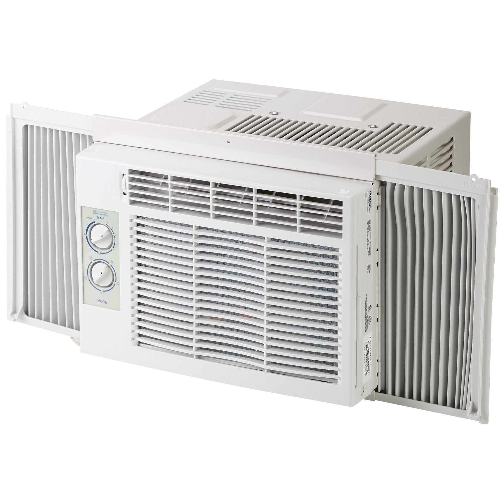 Fingerhut 5 000 Btu Mechanical Window Air Conditioner White