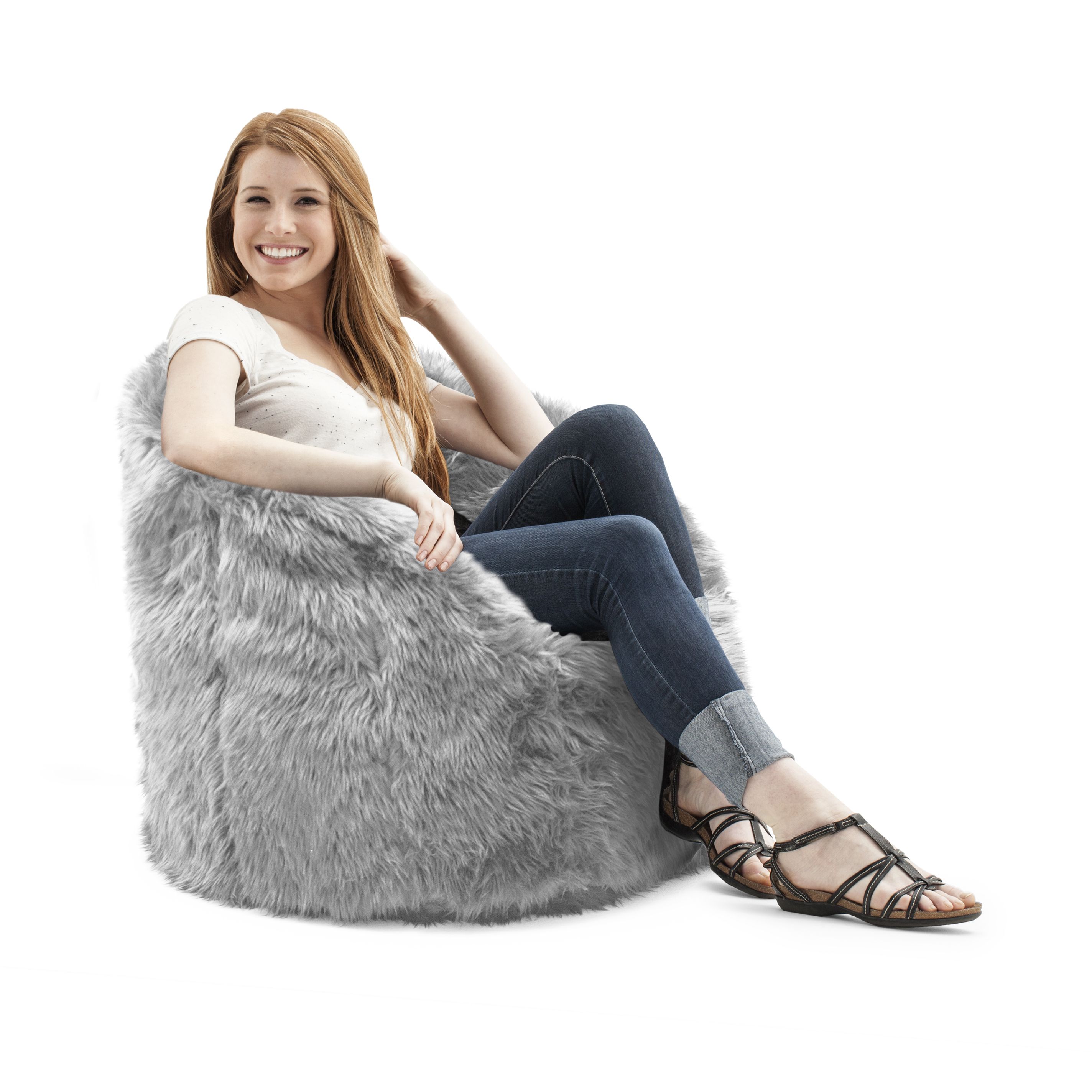 Fingerhut - Big Joe Imperial Lounge Bean Bag Chair