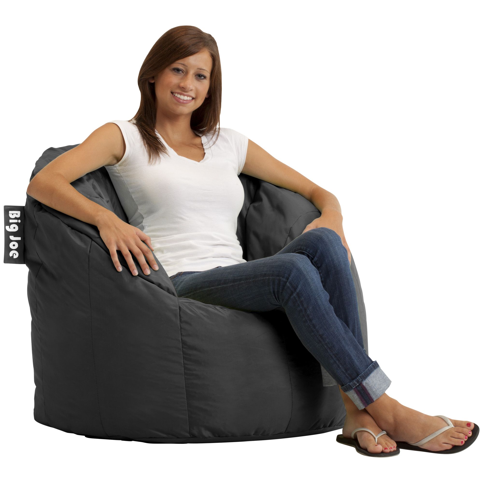 Fingerhut Big Joe Milano Smartmax Bean Bag Chair Sapphire Fingerhut Big Joe Milano Smartmax Bean Bag Chair Sapphire