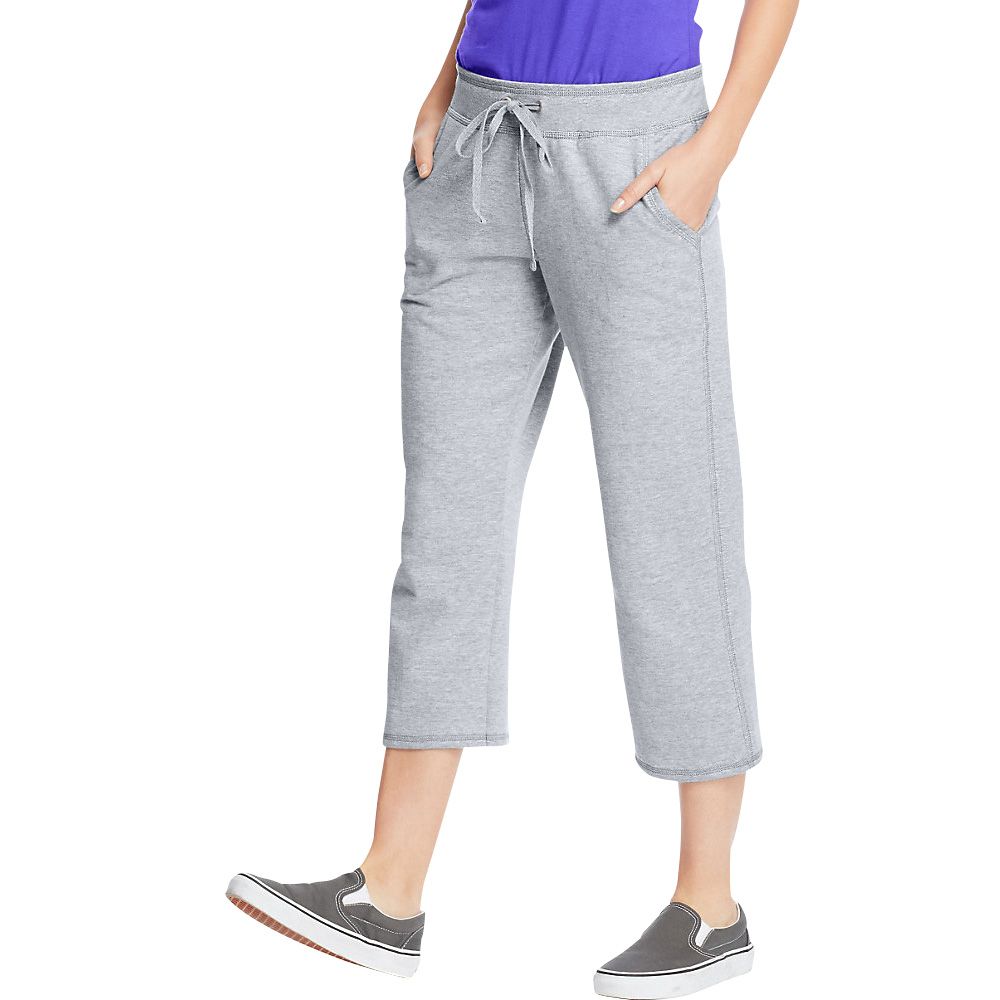 Fingerhut - Hanes Women's French Terry Capri Pant