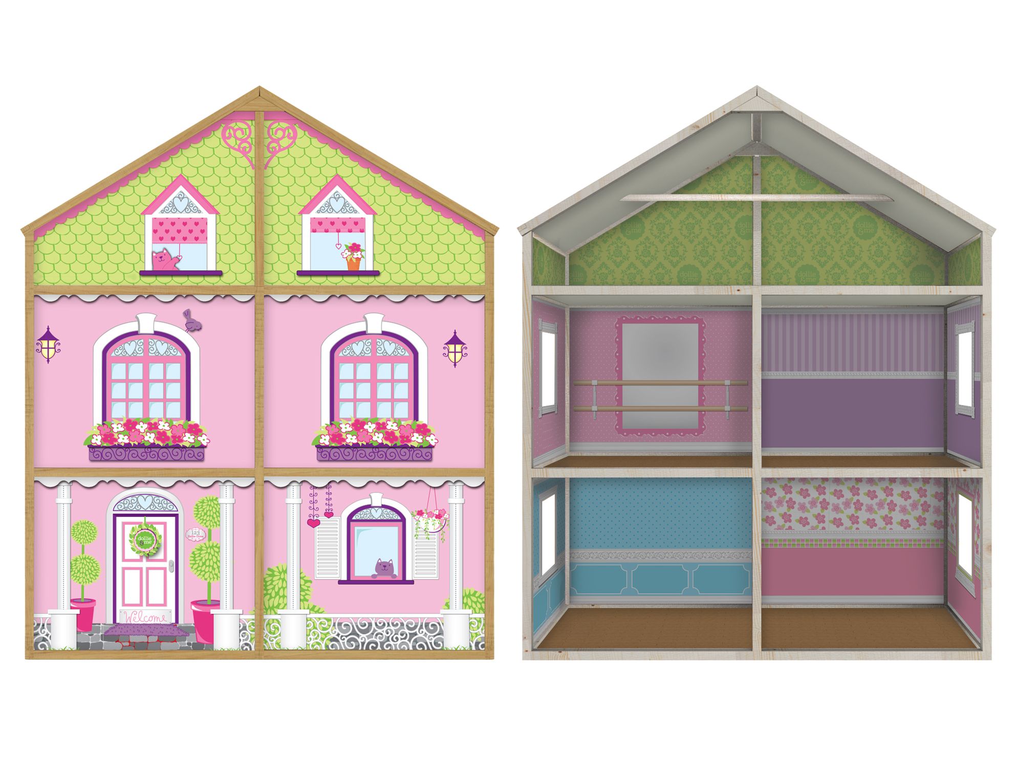 My girl doll store house