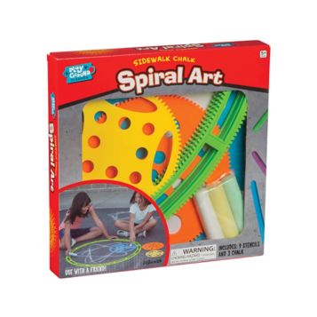 Chalk Spiral Art Kit - Bussinger Trains  & Toys!