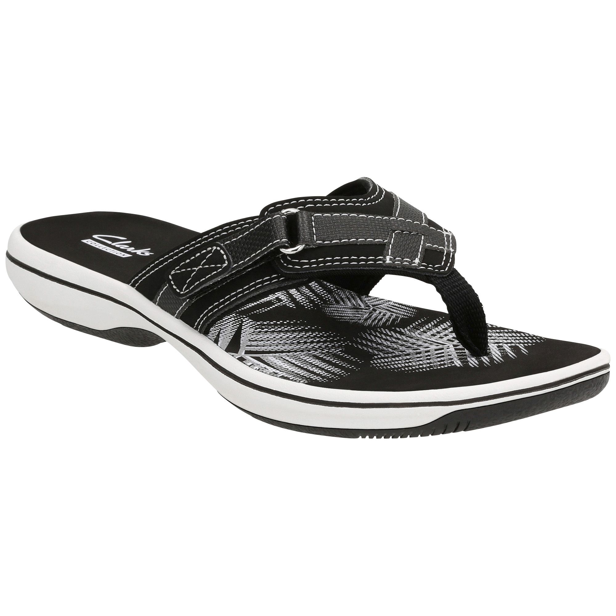 Fingerhut - Clarks Women's Breeze Sea Thong Sandal