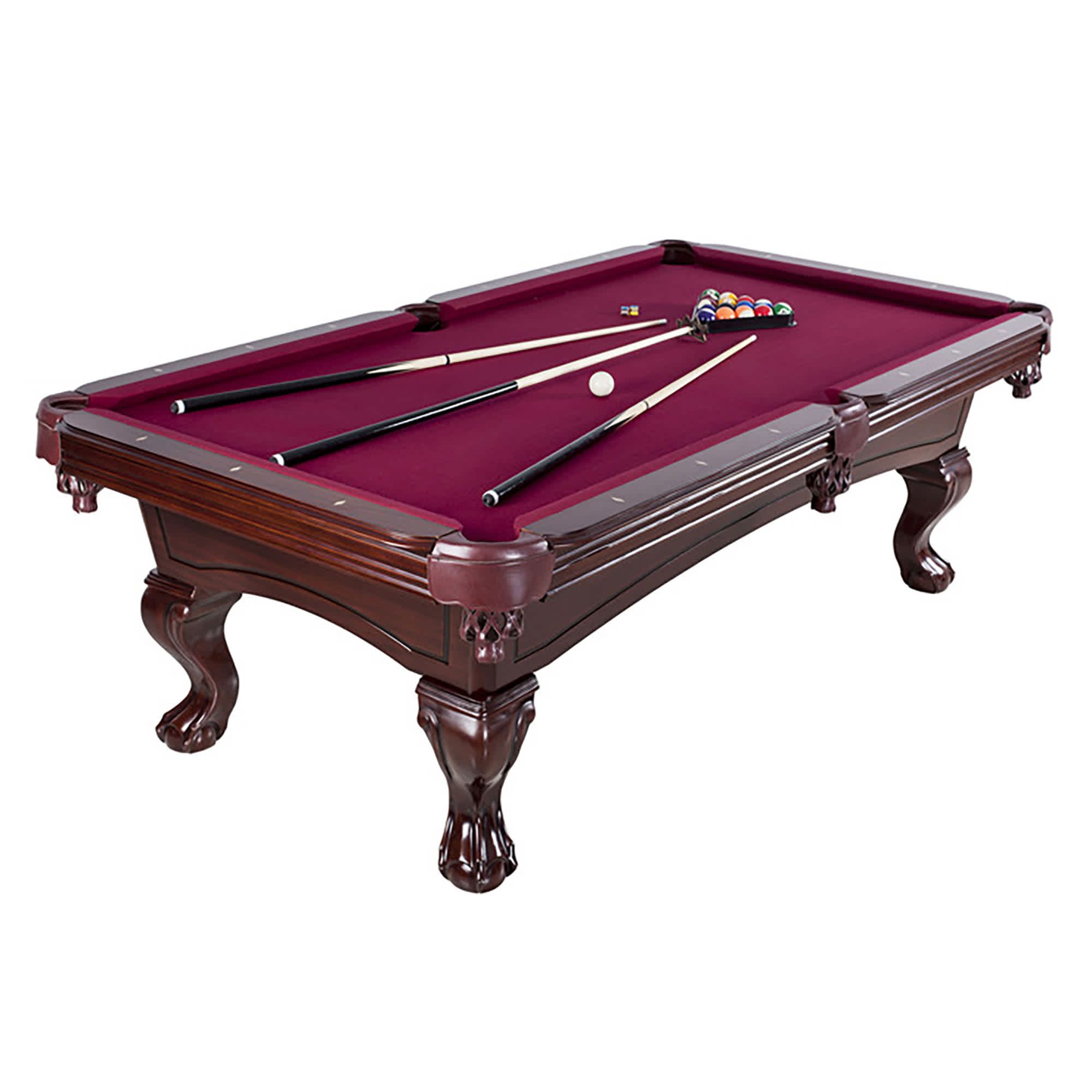 Fingerhut Hathaway Augusta 8 Ft Non Slate Full Size Billiard Table