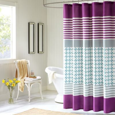 Purple Shower Curtain  USA