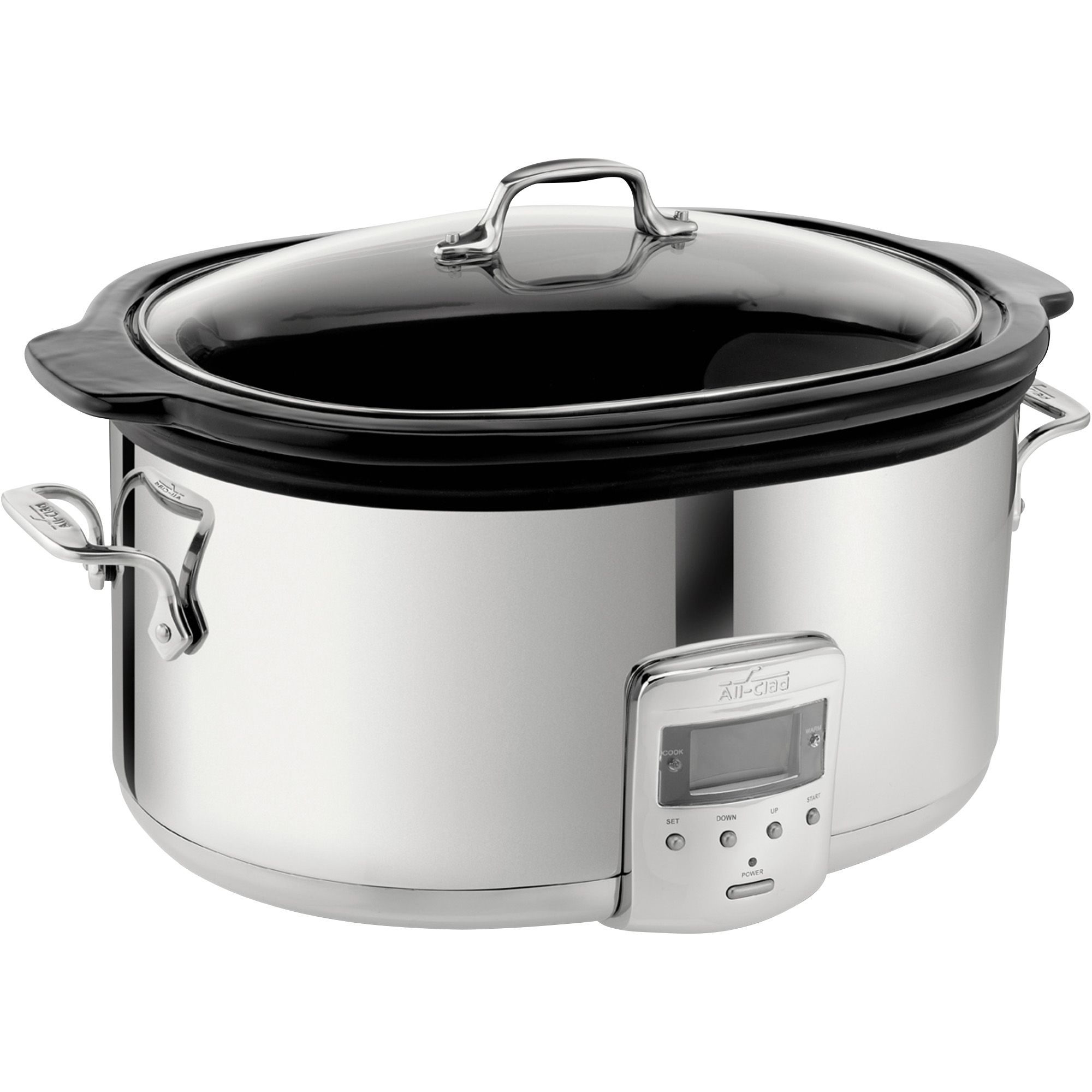 Fingerhut - Crock-Pot Programmable 6.5qt Oval Slow Cooker