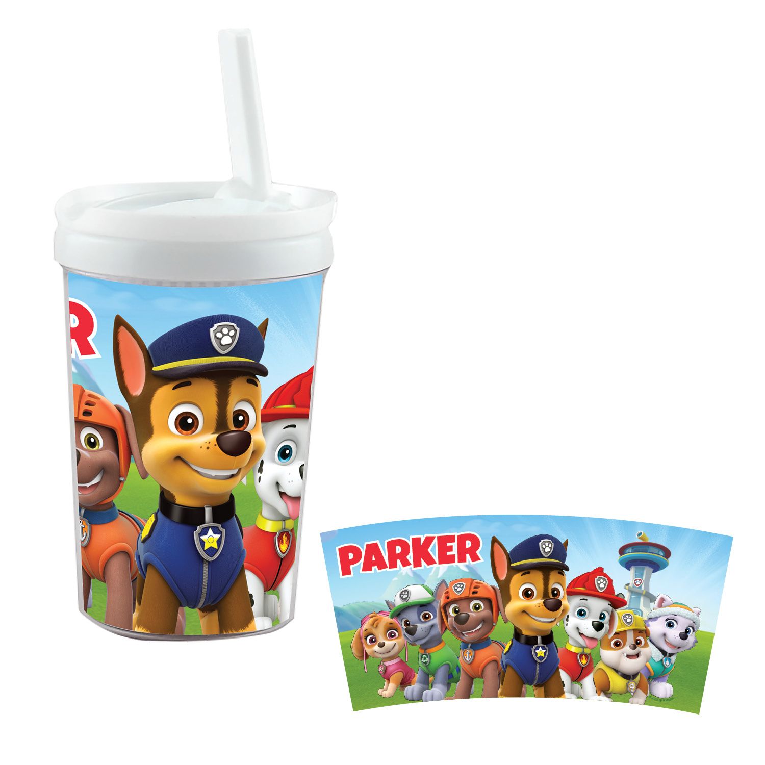 Paw Patrol Yellow Sippy Cups