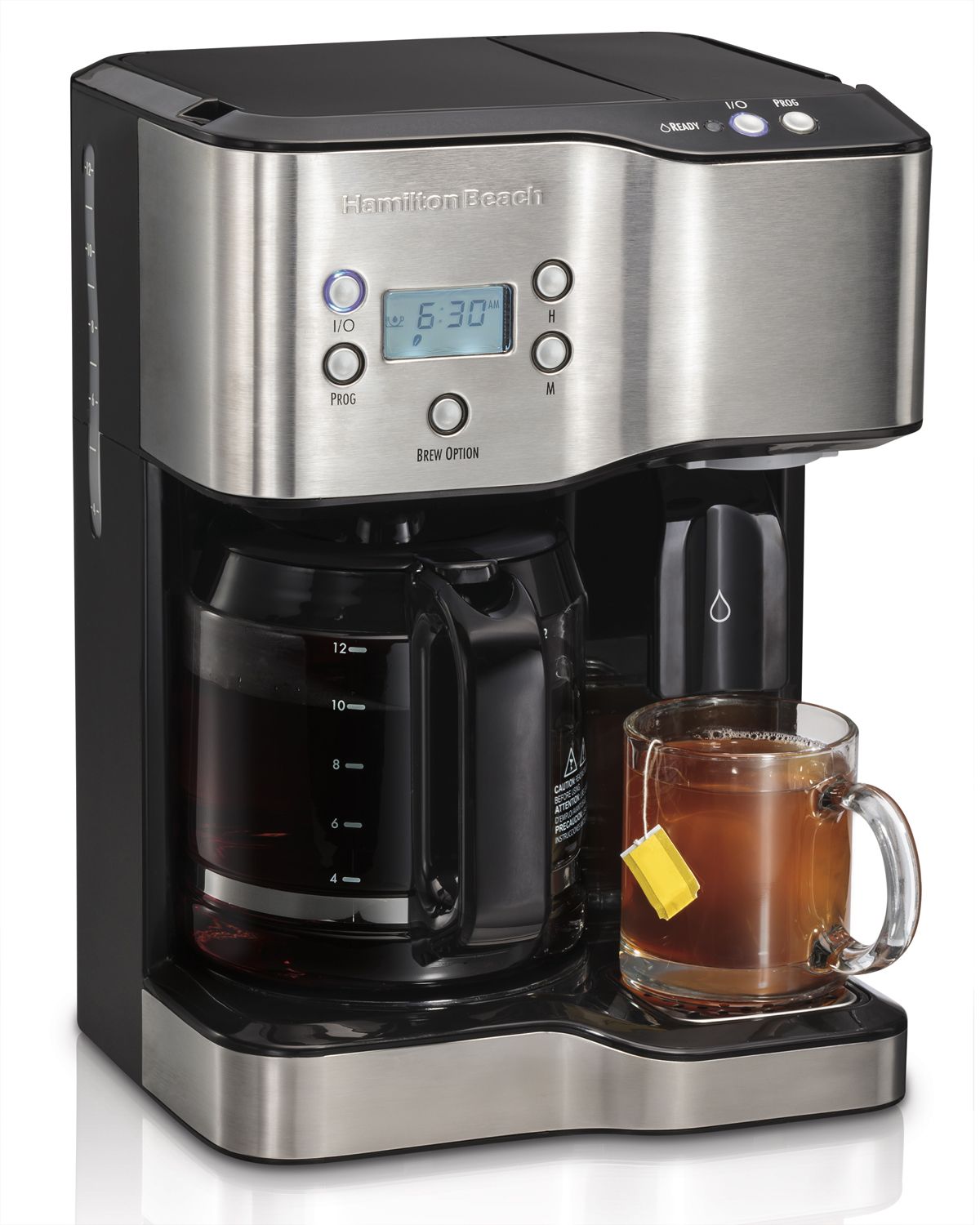 Fingerhut - Hamilton Beach 12-Cup Programmable Coffee Maker