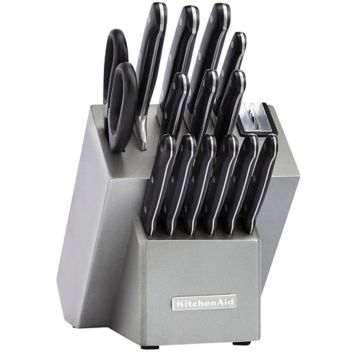 Fingerhut - KitchenAid 3 Piece Chef Knife Set