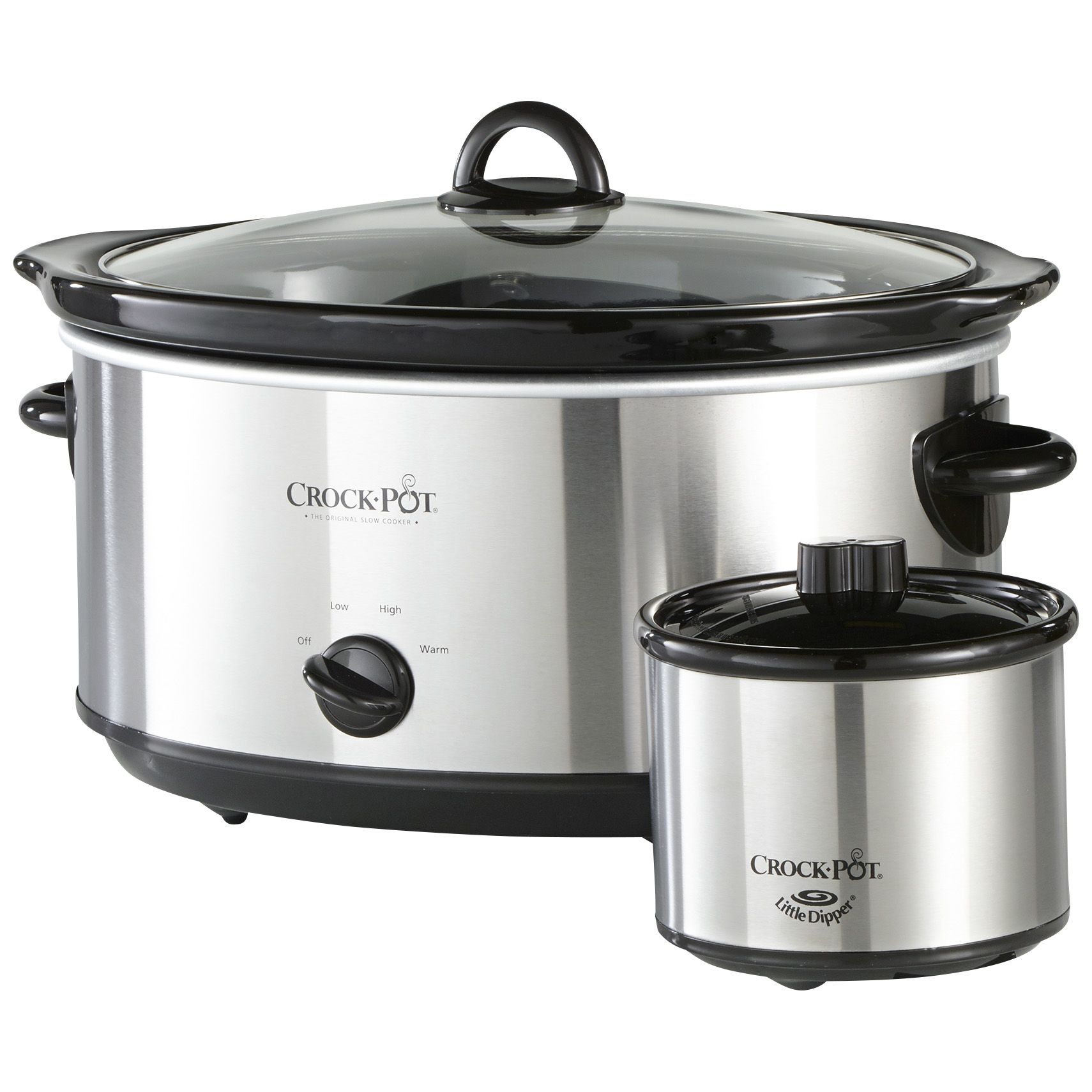 Crock-Pot Slow Cooker with Little Dipper Warmer, 2 pc - Fry's Food
