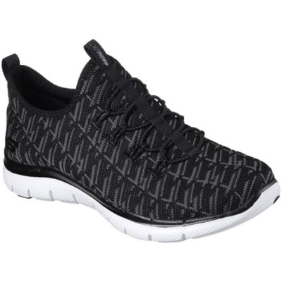 skechers flex appeal 2.0 memory foam black