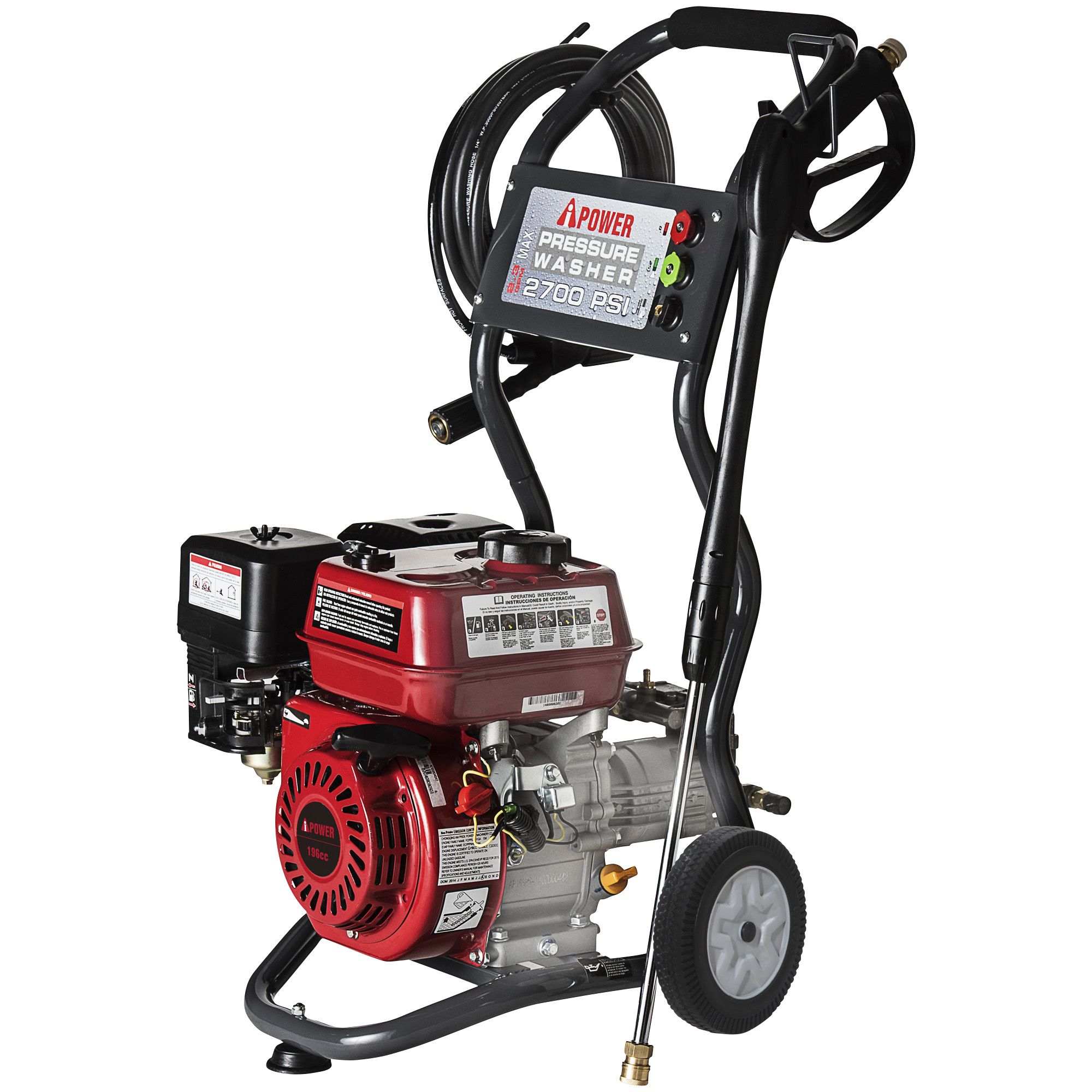 2700 psi gas on sale pressure washer