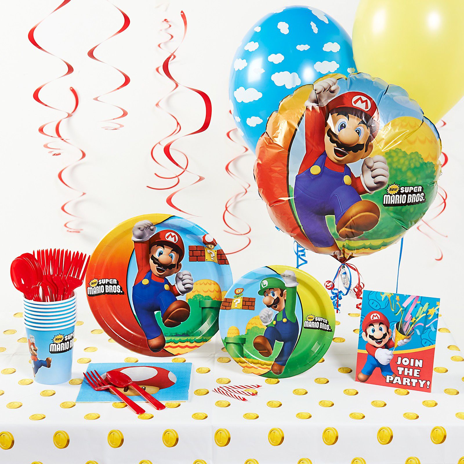 Súper Mario bros  Balloons, Desserts