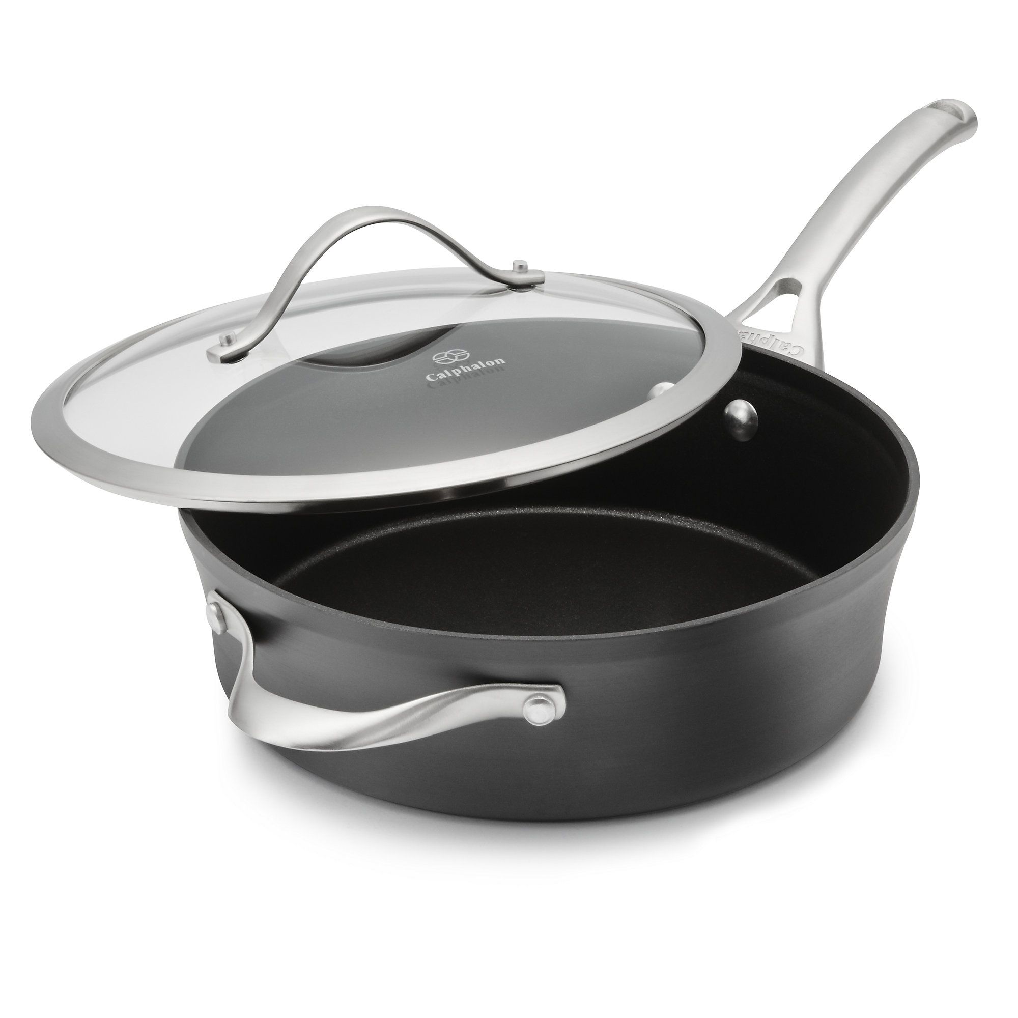 Calphalon Contemporary Hard-Anodized Aluminum Nonstick Saute Pan