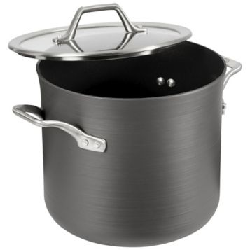 Fingerhut - Calphalon Signature 8-Qt. Nonstick Aluminum Stock Pot