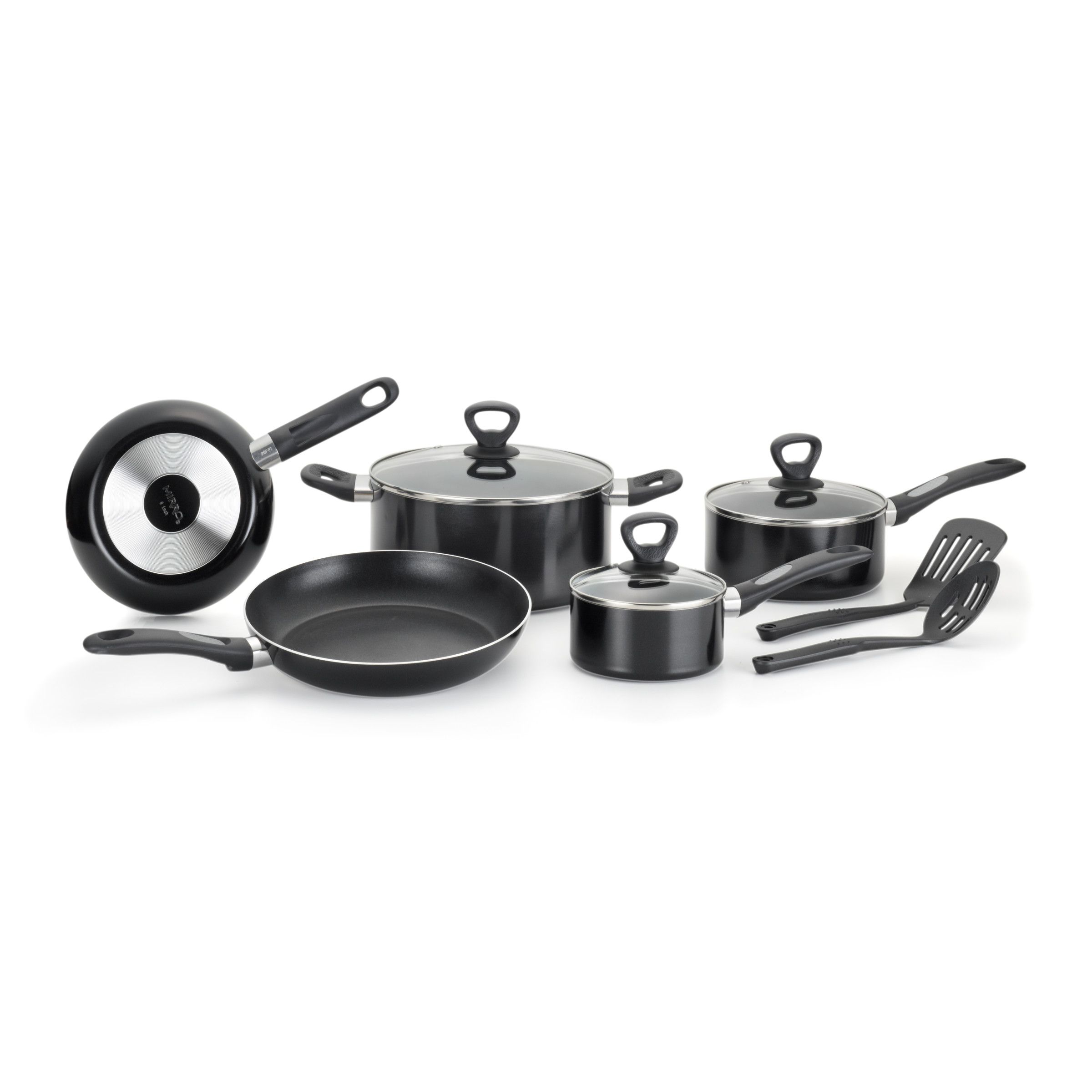 10 Piece Wear-ever Aluminum Cook Ware Set Pots and Pans