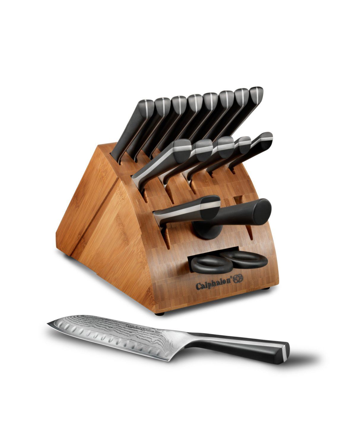 Calphalon 18-pc. Simply Cutlery Knife Block Set Reviews 2023