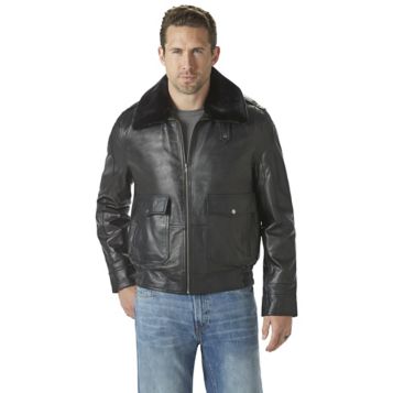 Excelled men's sale leather jacket