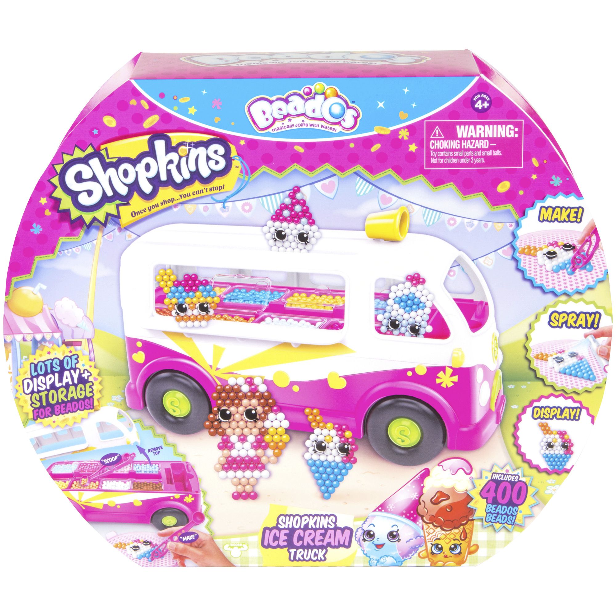 Fingerhut - Beados Shopkins Ice Cream Truck