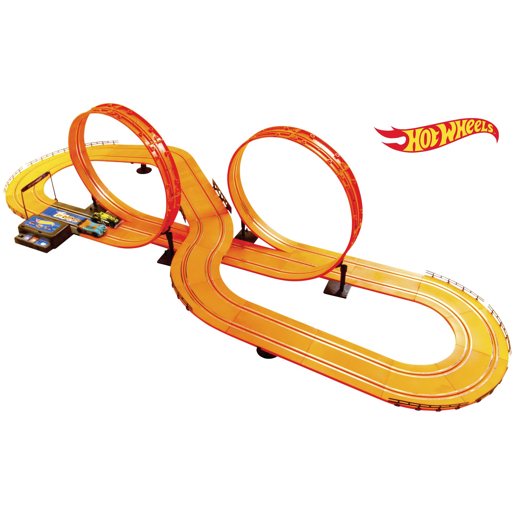 Hot wheels slot car track set 9.3 ft online