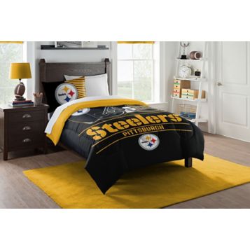 COMFORTER SET DRAFT-STEELERS