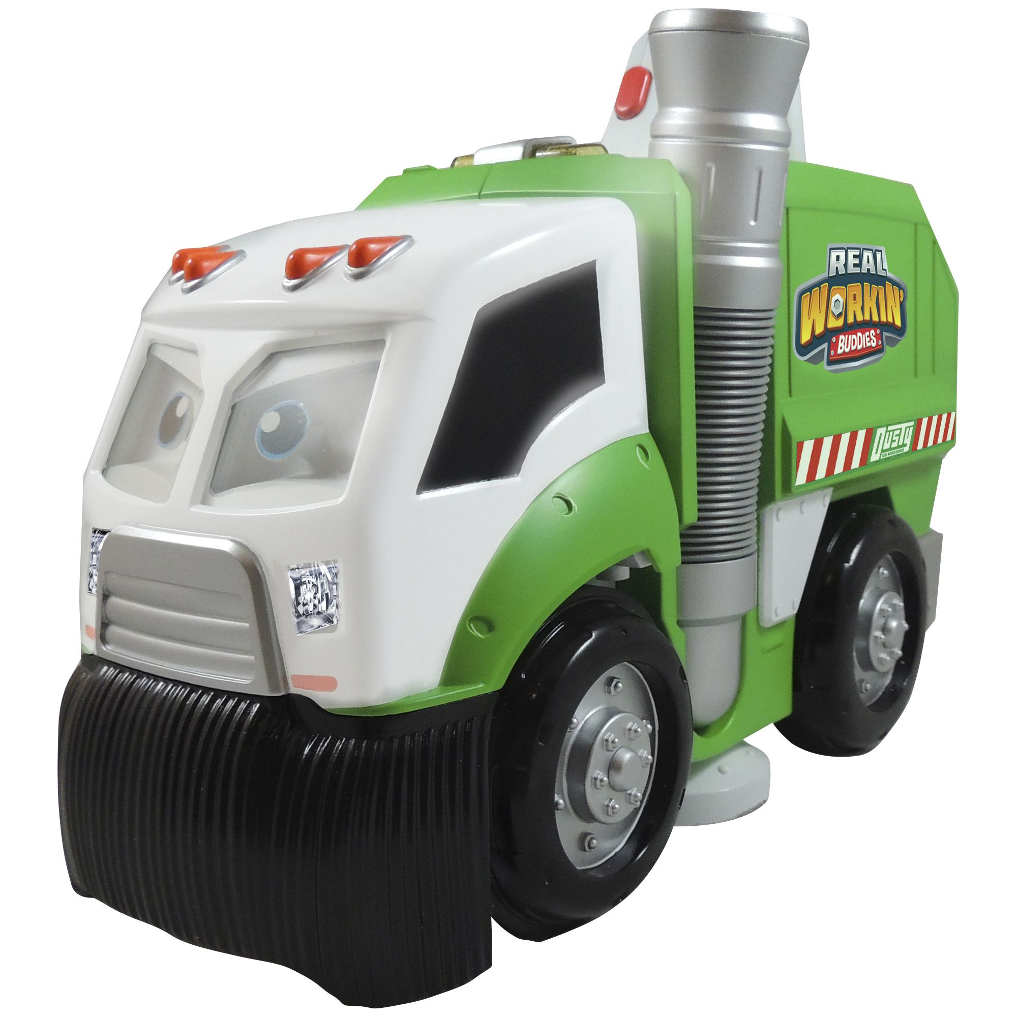 Dusty the super shop duper garbage truck