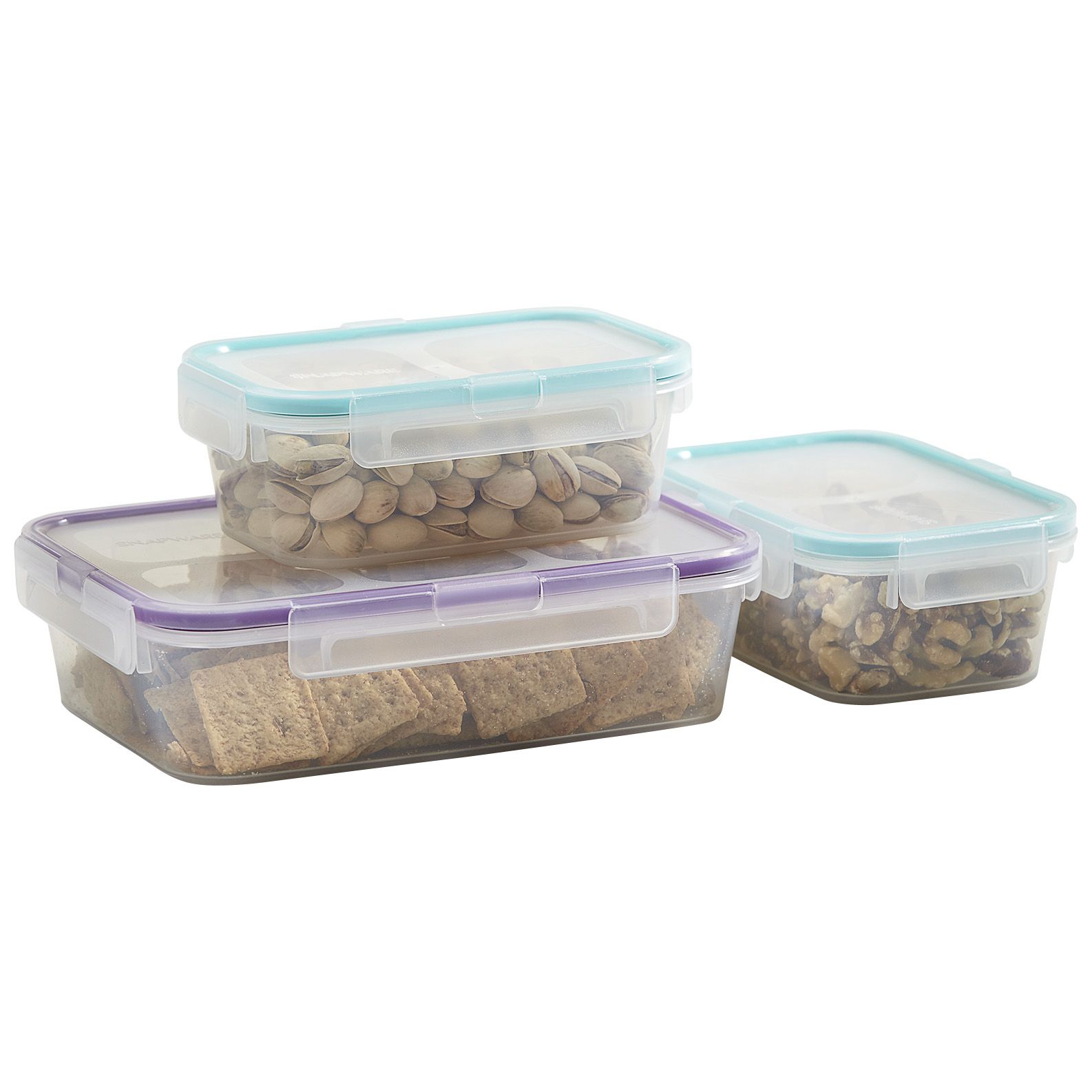 Snapware Deep Latch Storage Containers - Pack of 6