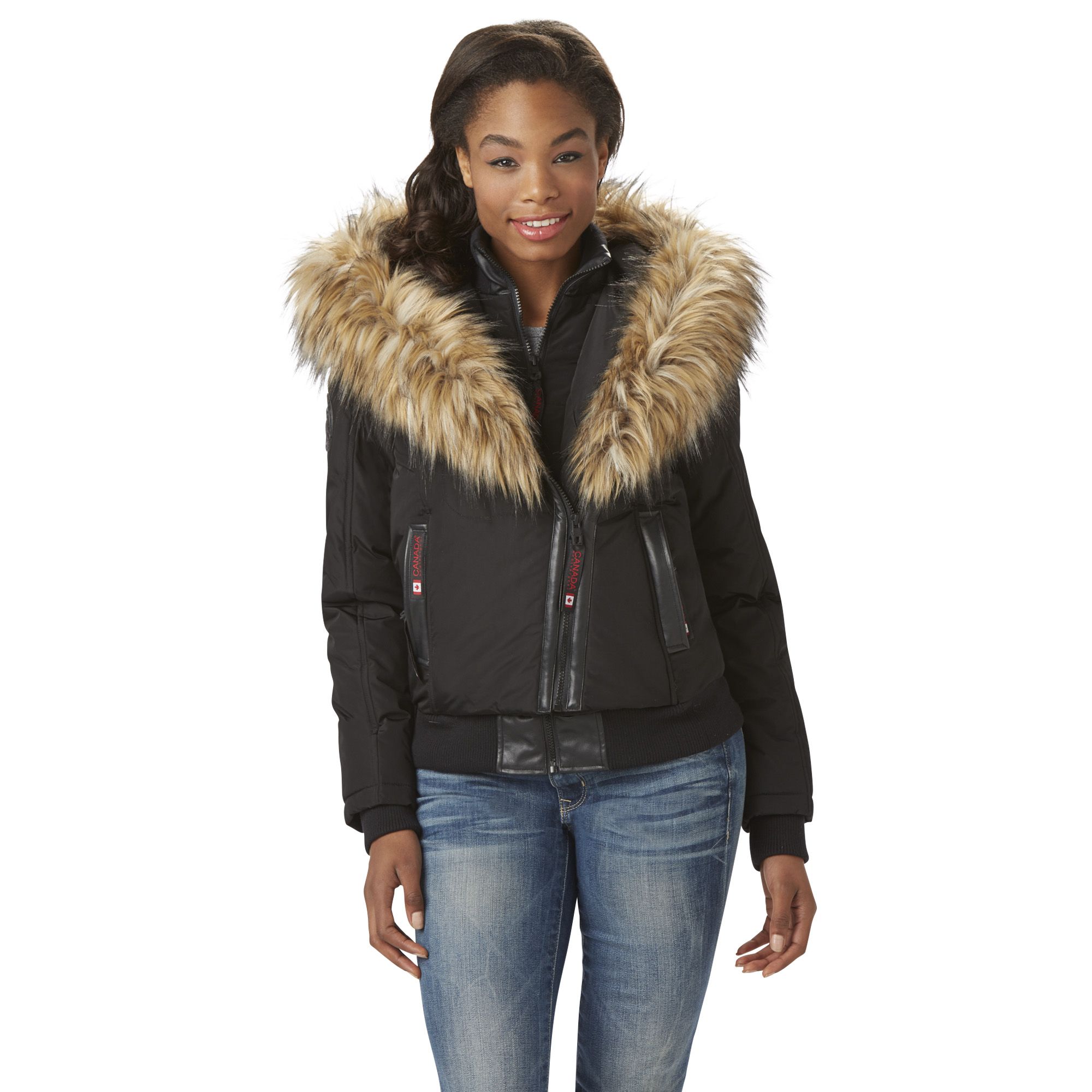 Canada weather gear shop bomber jacket womens