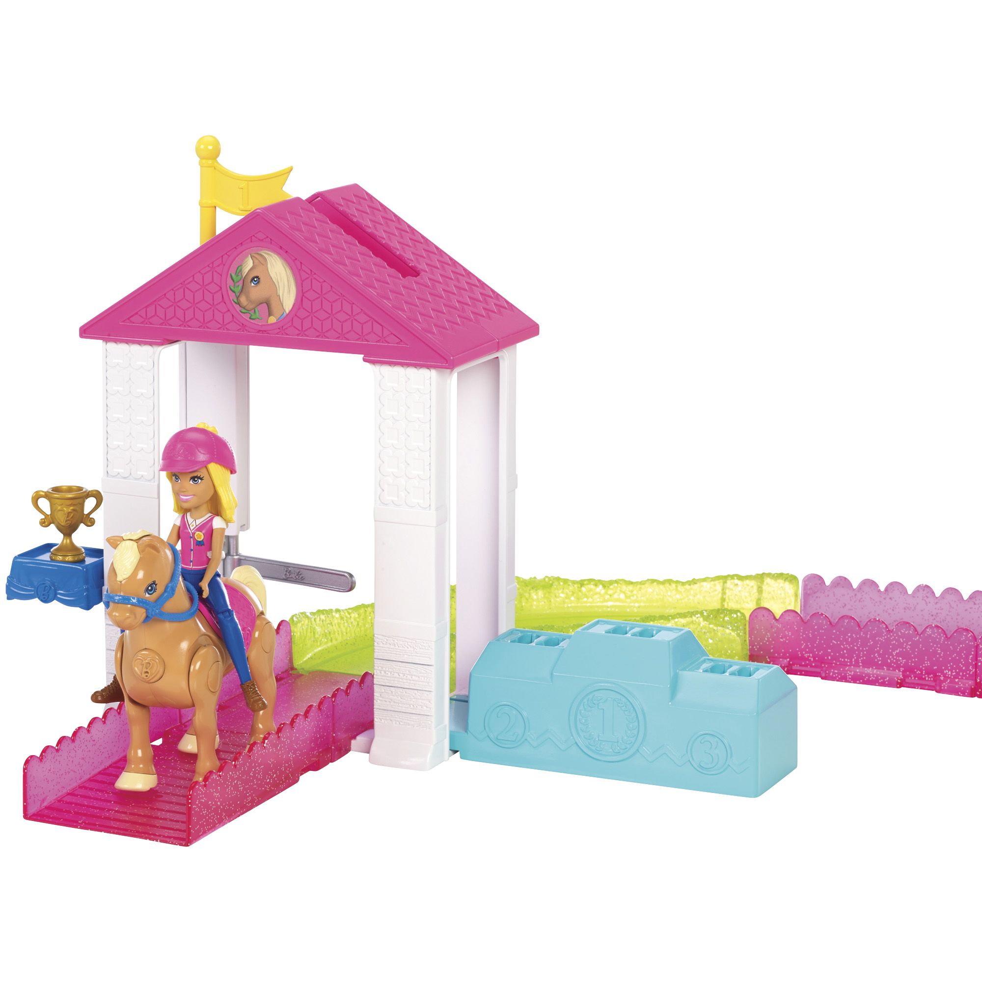 Barbie on the best sale go pony and doll