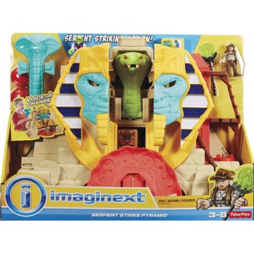 Imaginext pyramid deals playset