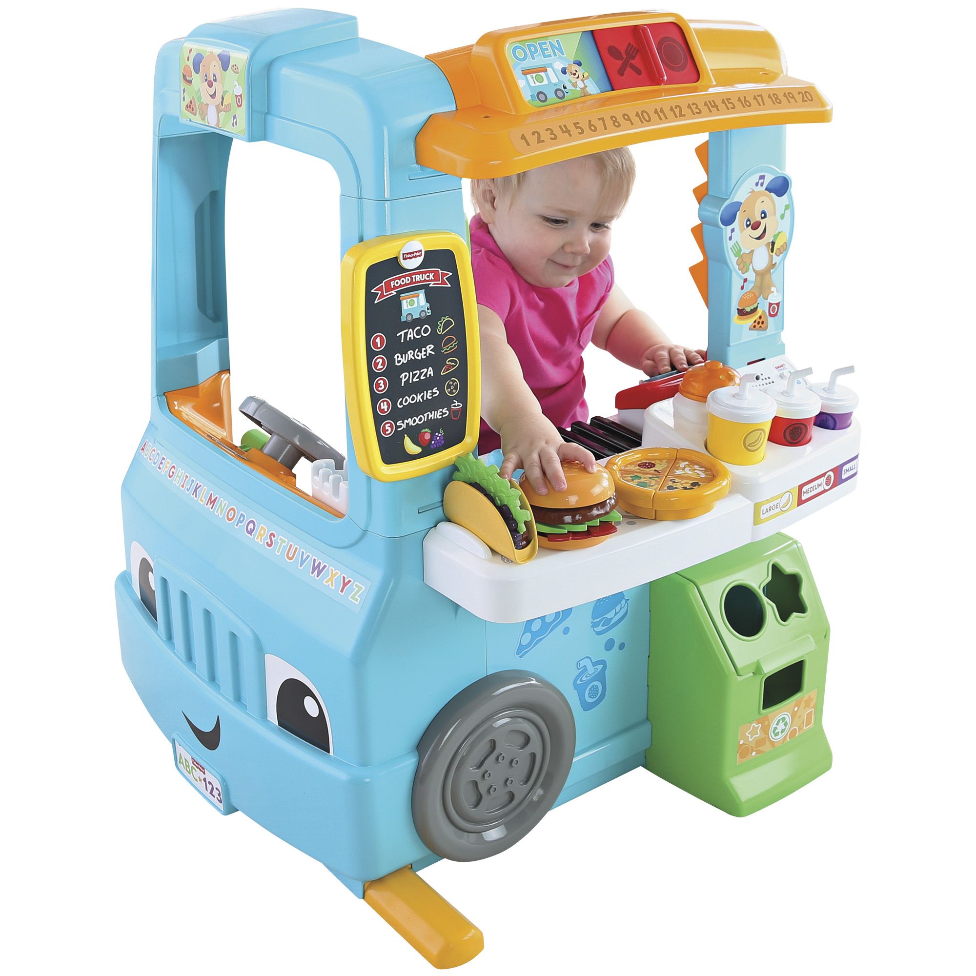 Fisher price learn and play food clearance truck