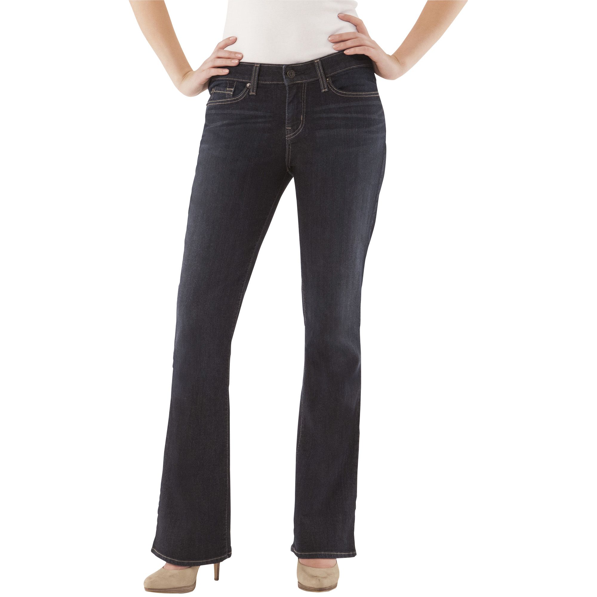 Levi signature clearance bootcut jeans womens