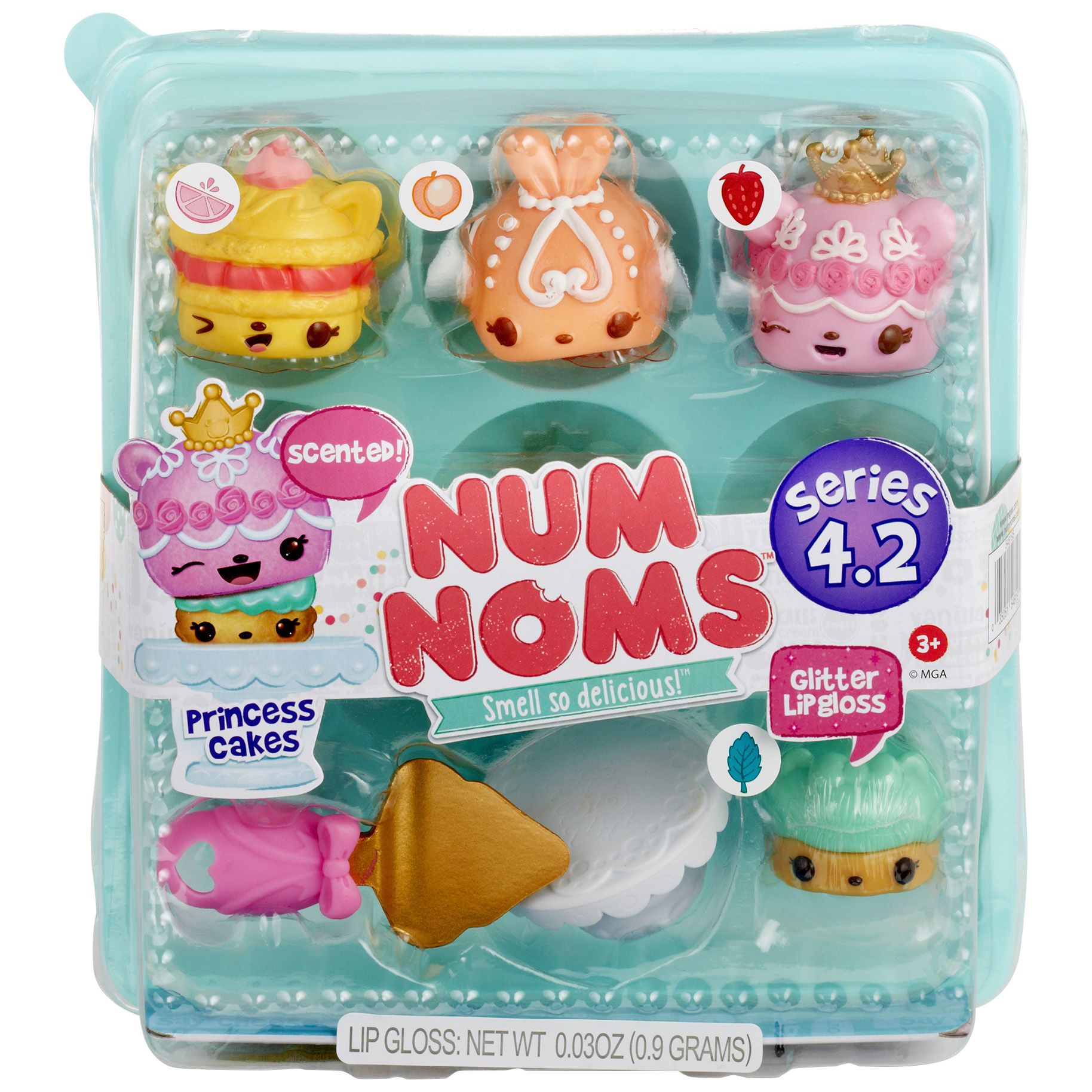 Fingerhut Num Noms Starter Pack Series 4 Princess Cakes