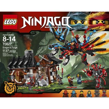 LEGO Ninjago Dragon s Forge 1137 Pc. Building Set 70627