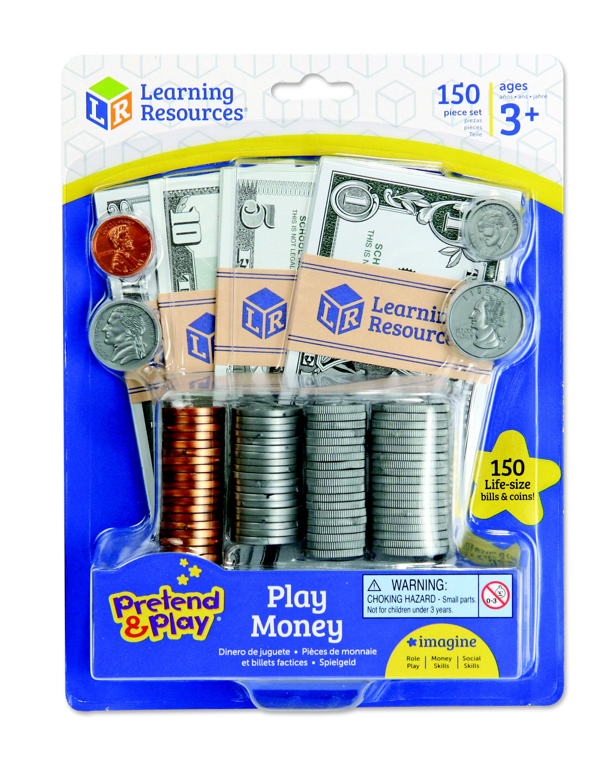 Fingerhut - Learning Resources Pretend & Play Play Money