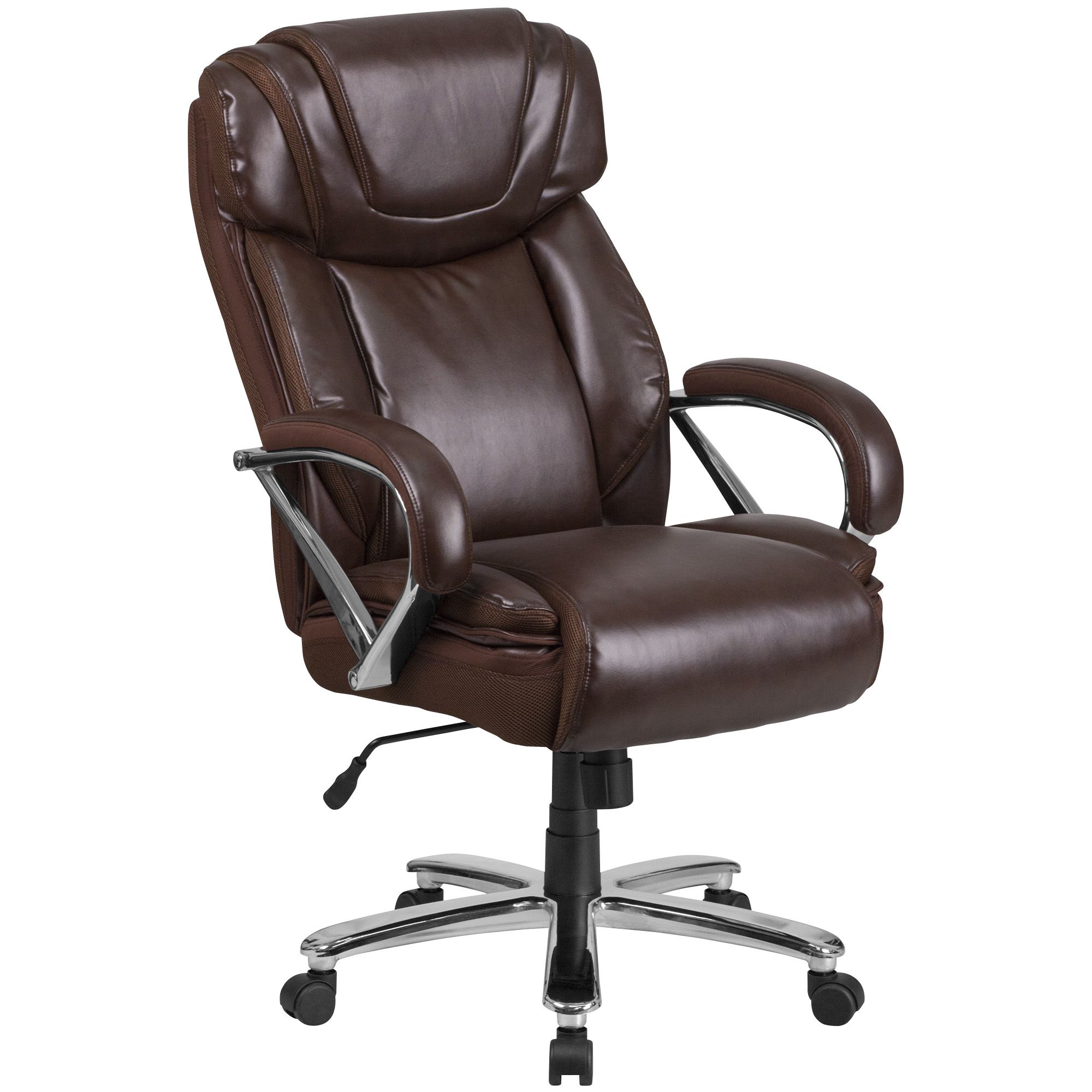 Leather look office online chair