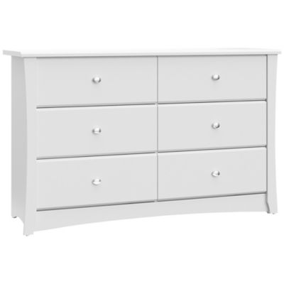 storkcraft crescent 6 drawer dresser