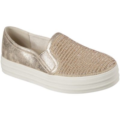 skechers street women's double up fashion sneaker