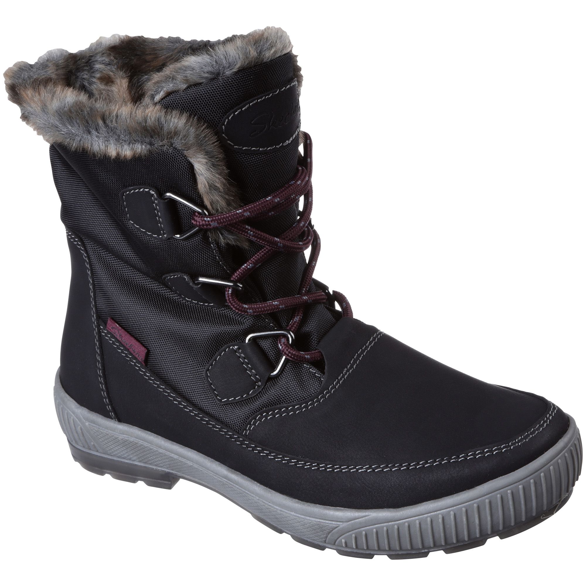 Скетчерс зимние женские. Skechers зимние ботинки женские 2017. Skechers Waterproof сапоги женские. Зимняя обувь скетчерс женские. Skechers Waterproof ботинки женские.