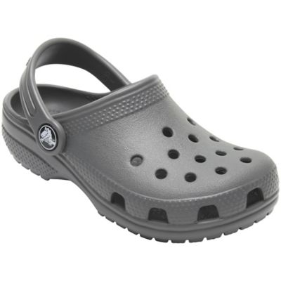 grey crocs for kids