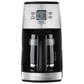 Fingerhut - Hamilton Beach 12-Cup Programmable Coffee Maker