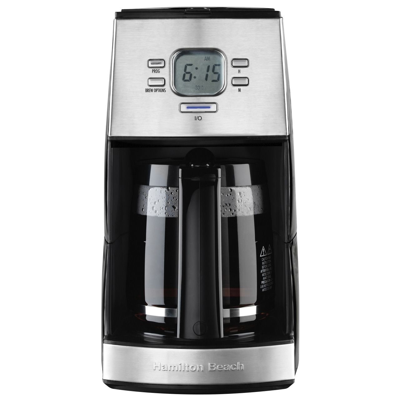 Hamilton Beach Programmable Coffee Maker, 12 Cup Automatic Pause & Serve