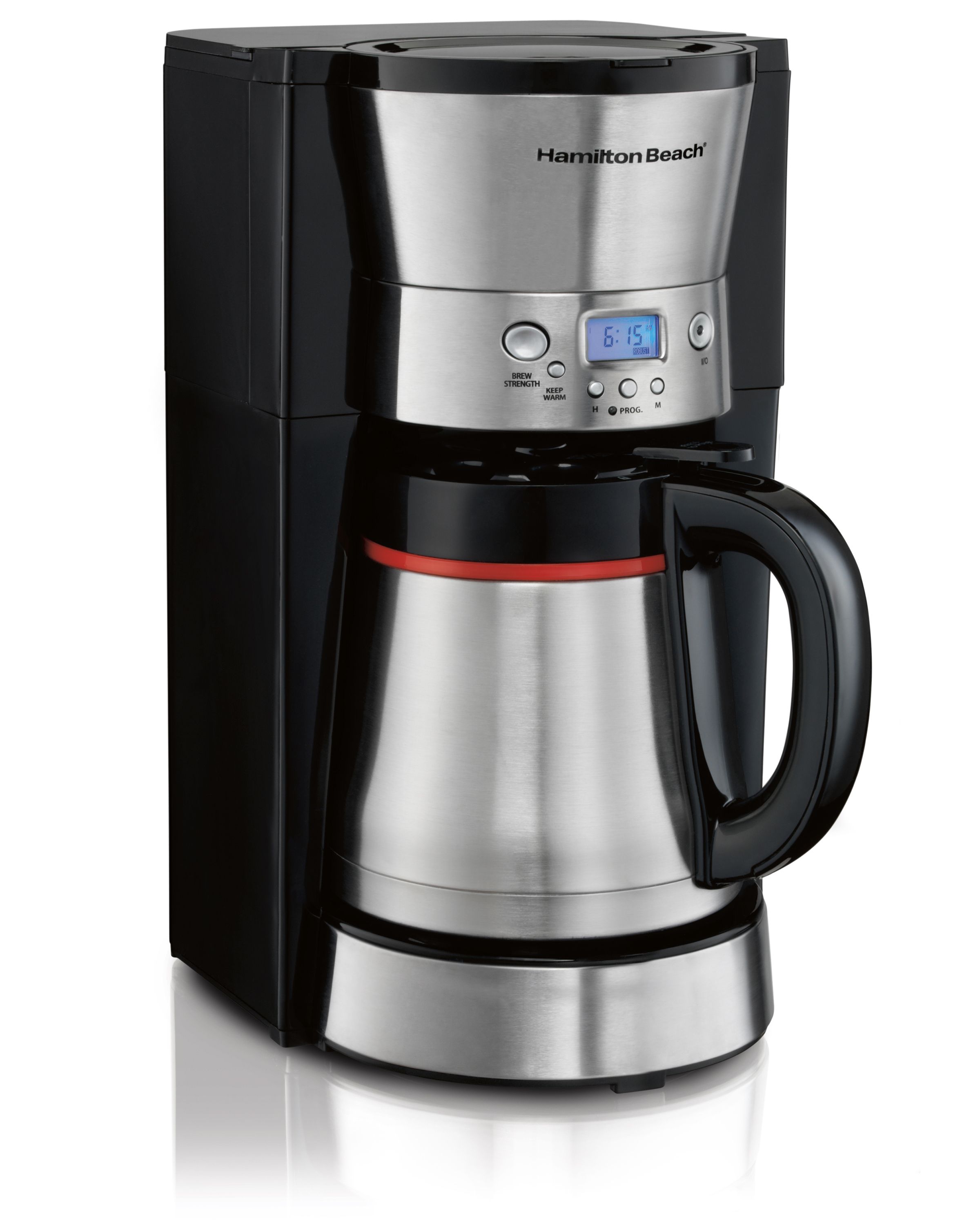 10 Cup Coffee Maker - Programmable Drip Coffee Maker -Stainless Steel Drip Coffee Machine with Timer - As Picture