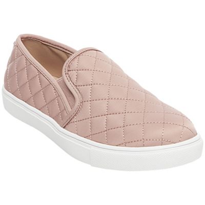 blush quilted sneakers