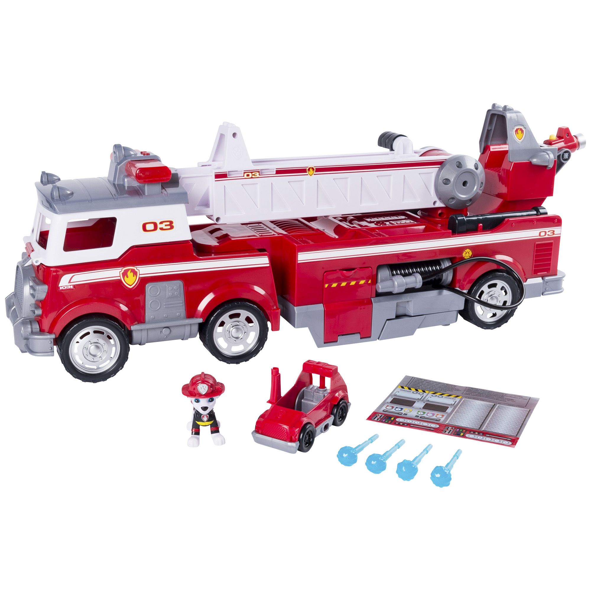 Marshall's fire best sale rescue track set